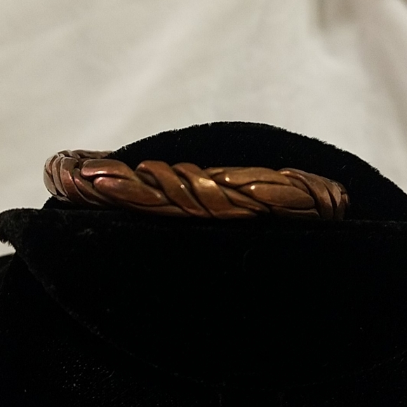 Braided Copper Bracelet - Picture 2 of 4